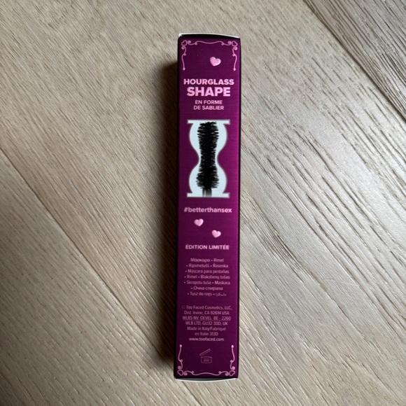 NWT Too Faced Better Than Sex Mascara IN burgundy - Picture 3 of 6